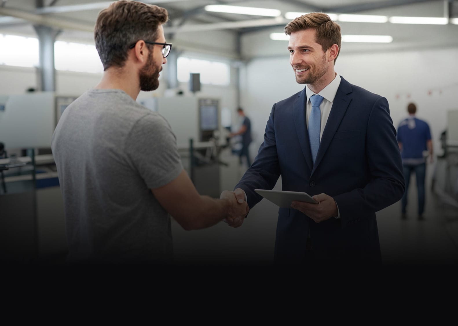 Partners collaborating and sharing success stories about their joint technology.